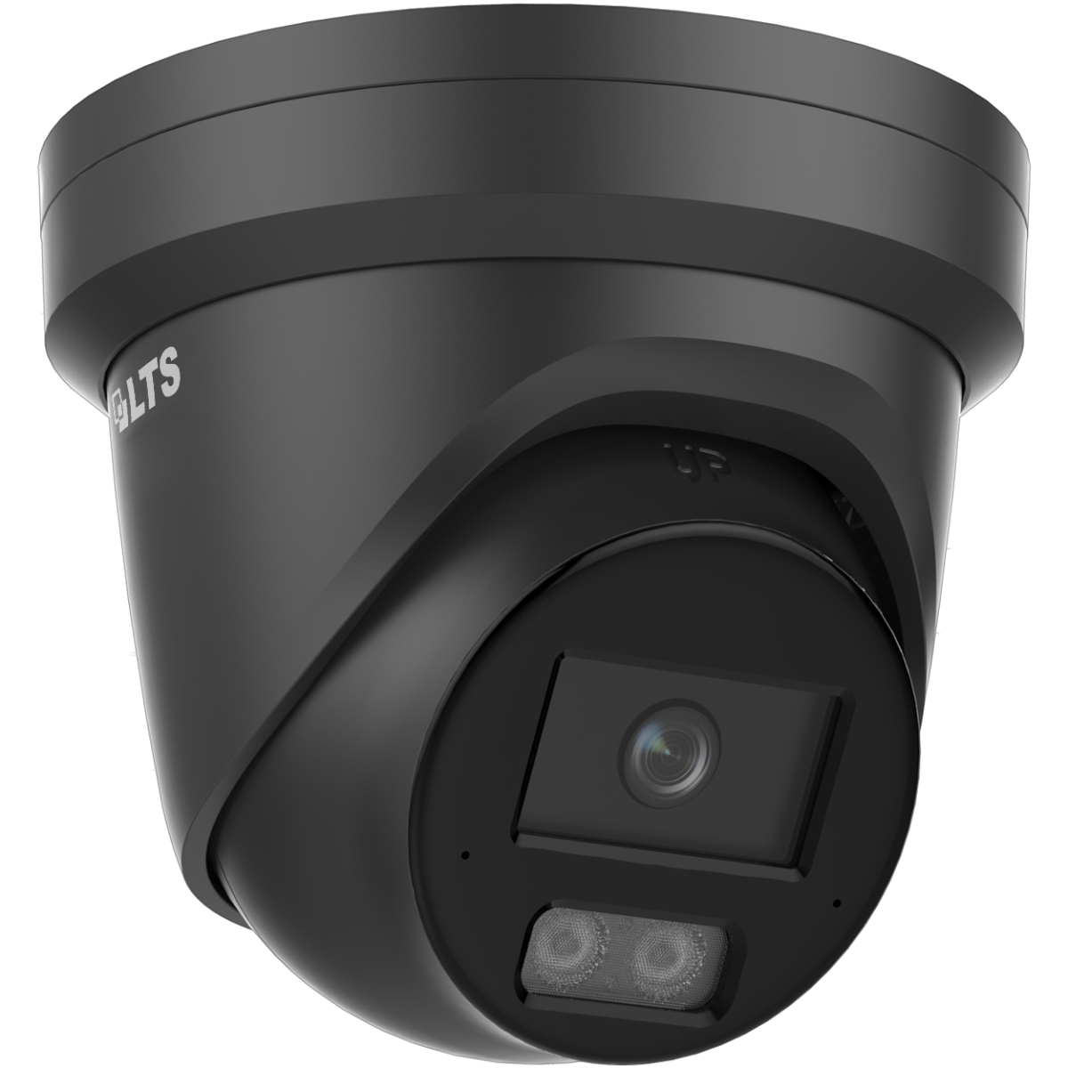 LTS CMIP3CD82WIB-28AISP 8MP AI Color 24/7 Turret Camera side black