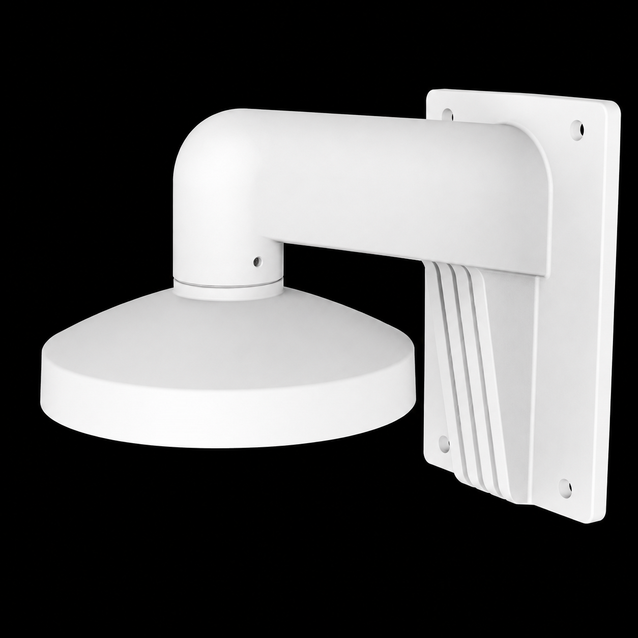 LTS LTB342-155 Aluminum Wall Mount Bracket for CMIP78xx Cameras front view 1000x1000