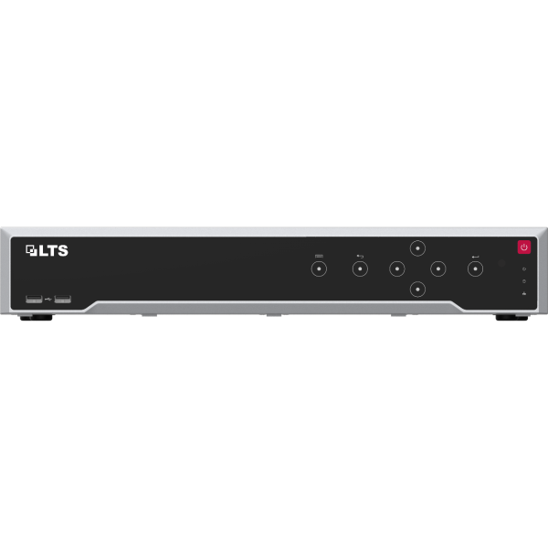 An LTS brand digital video recorder or NVR device with a black front panel and silver casing, shown against a plain white background.