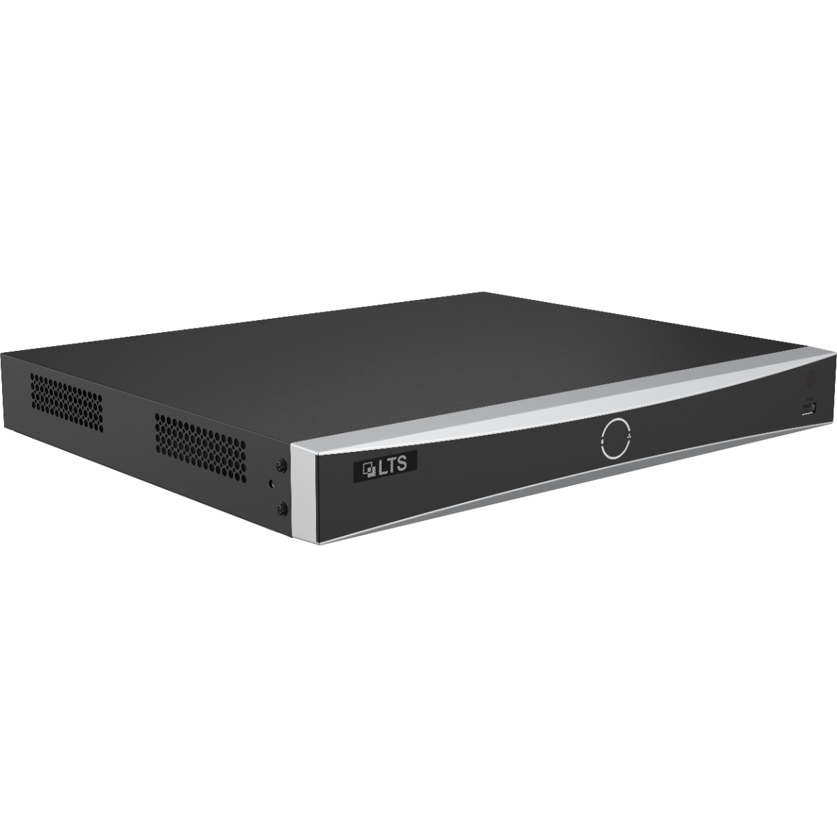LTS Platinum LTN8616D-P16N 16CH 8K PoE NVR H.265+ Smart Search
Black electronic device with 'LTS' branding on a white background