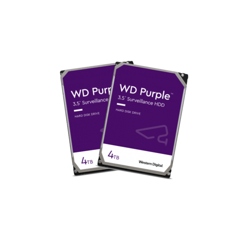 Western Digital WD43PURZ Purple 4TB HDD 2 Pack