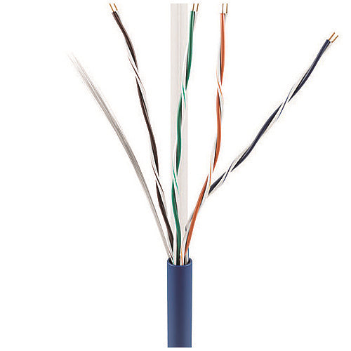 ADI PRO 0E-CMP6BLR CAT6 Plenum Cable 1000ft Blue 23AWG UTP