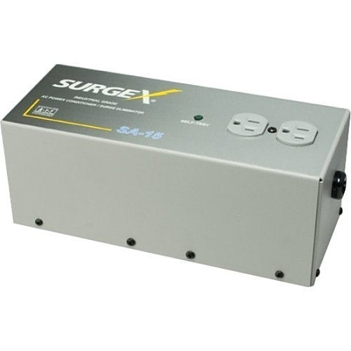 SurgeX SA-15 Standalone Surge Eliminator Power Conditioner 15A 120V
SurgeX power conditioner on a white background