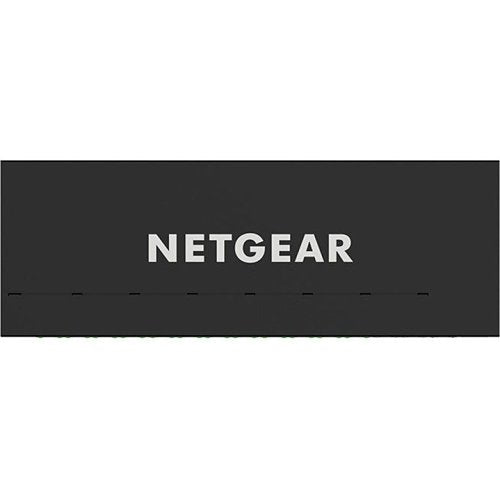 NETGEAR logo on a black background