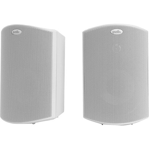 Polk Audio ATRIUM6 Outdoor Atrium 6 Loud Pair Speakers Deep Bass White