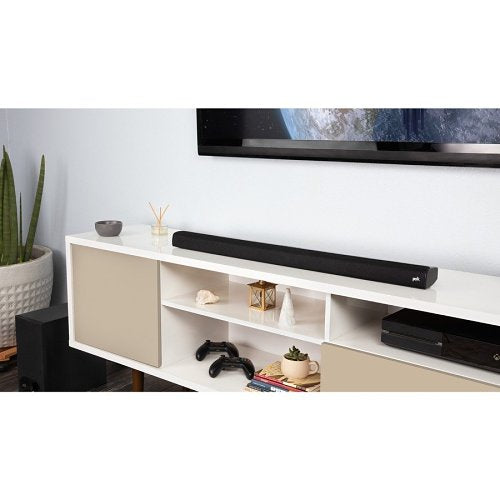 Polk Audio SIGNA S2 Slim Soundbar with Active Wireless Subwoofer Living Room View
