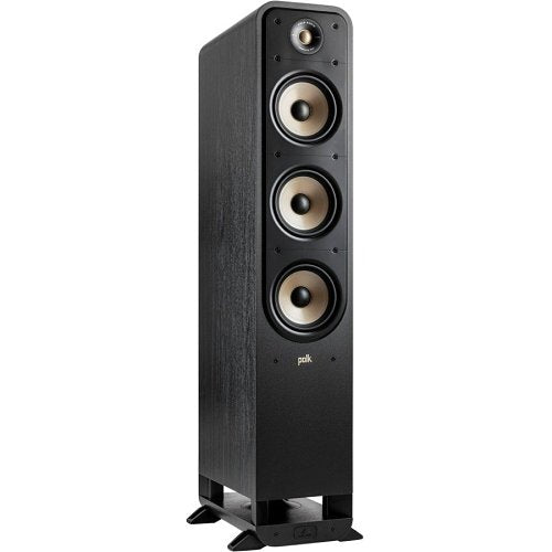Polk Signature Elite ES60 Dolby Atmos Hi-Res Floor Speaker speaker without cover side view