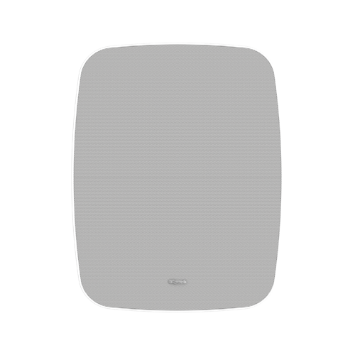 Klipsch RSM-800 8 Inch Outdoor Titanium Speaker All-Weather Pair
Gray textured speaker on a white background