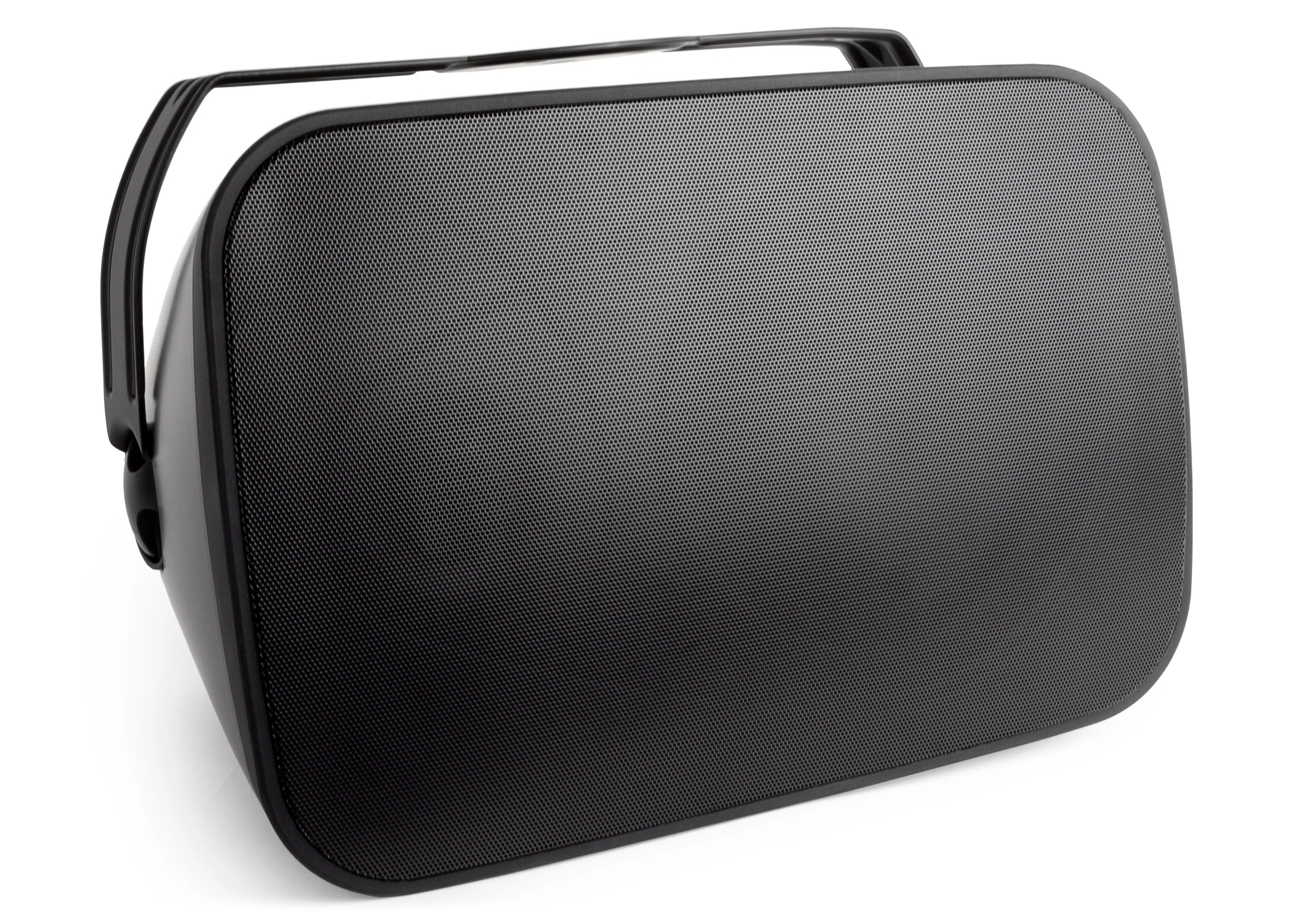 Pure Resonance Audio S8.1 IP65 8 Inch 70V Surface Mount Speaker
Black rectangular speaker with a handle on a white background