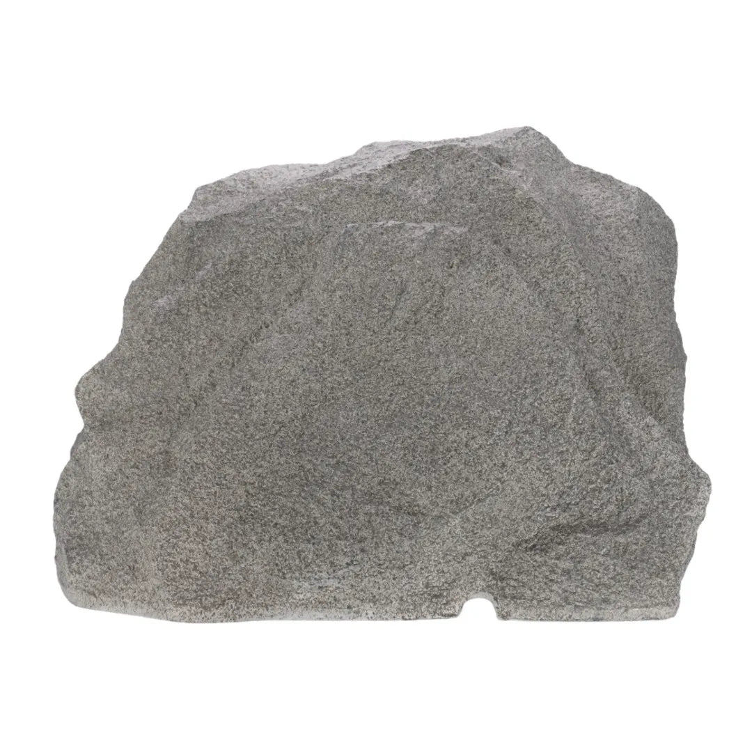 Sonance RK83 8 Inch Landscape Outdoor Rock Speaker Pair
Gray stone speaker block on a white background
