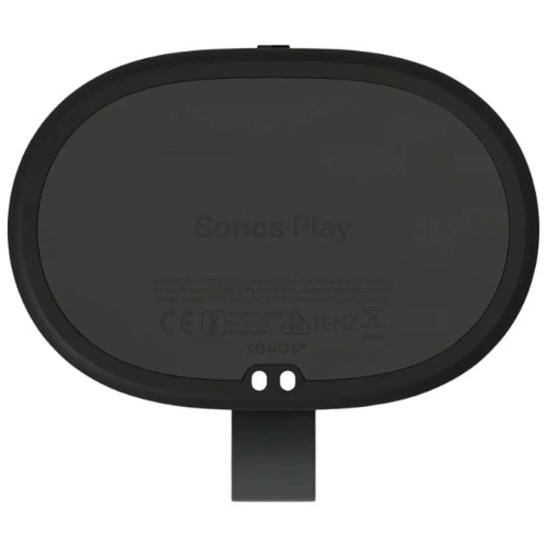 Sonos PLAYPUS1BLK Play Portable WiFi Bluetooth Speaker top view