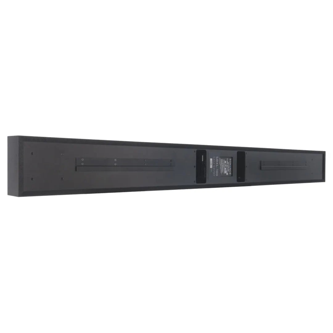 Sonance SBXL-100 Large TV Soundbar System HDMI ARC with Amp
Black electronic device on a white background