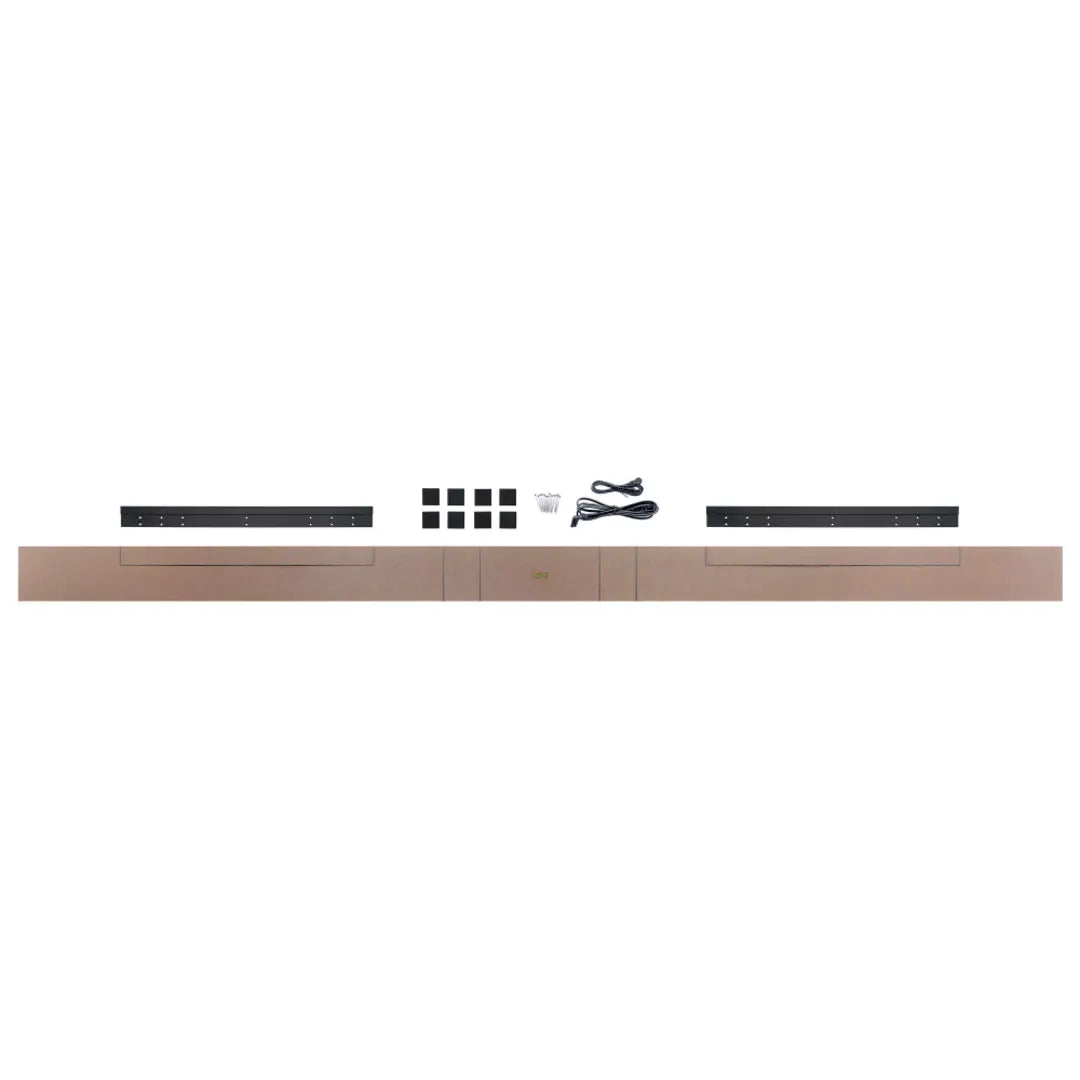 Sonance SBXL-100 Large TV Soundbar System HDMI ARC with Amp accessories
