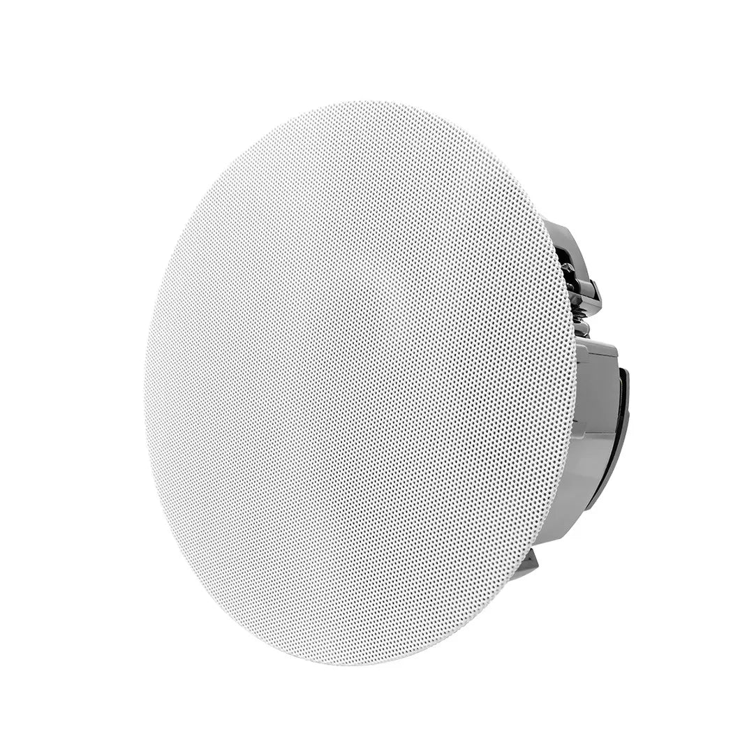 Elura S6.5ST 6.5 Inch Stereo In-Ceiling Dual Speaker by Sonance

Round white speaker grille on a white background