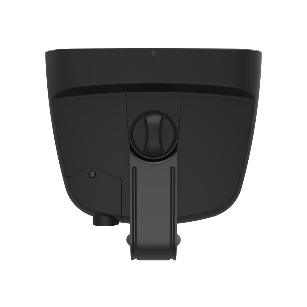 Klipsch RSM-800 8 Inch Outdoor Titanium Speaker All-Weather Pair
Black wall-mounted plant holder with a clip on a white background