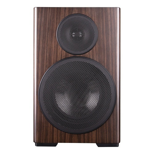 Episode ES-HT-IRMON-6 6-Inch Home Theater Monitor Speaker
Wooden speaker with black grilles on a white background