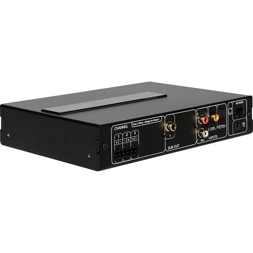 Episode EA-MOIP-AMP-3D-50 DSP 3-Ch Amplifier 50W MoIP Streaming Side Angle 1