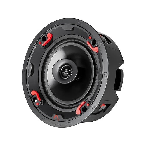 Episode SIG-38-IC Signature 3 8in In Ceiling Speaker
speaker with black and red accents on a white background
