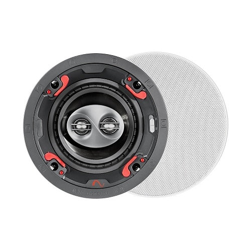 Episode SIG-56-ICSURR 6 Inch Surround In-Ceiling Speaker
Round speaker with black and red accents on a white background