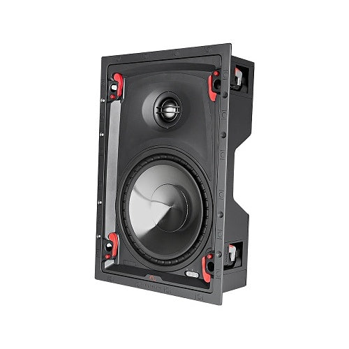 Episode Signature SIG-58-IW In-Wall 8 Inch Audio Speaker
Black speaker with red accents on a white background