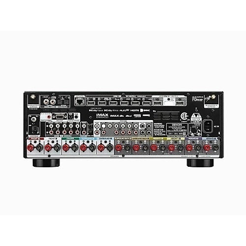 Denon AVR-X3800H 9.4 AV Receiver 8K UHD HEOS Dirac Live 105W Back