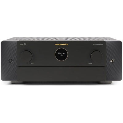 Marantz CINEMA 50 Dolby Atmos 9.4 Channel 110W 8K UHD AV Receiver
Marantz audio amplifier on a white background
