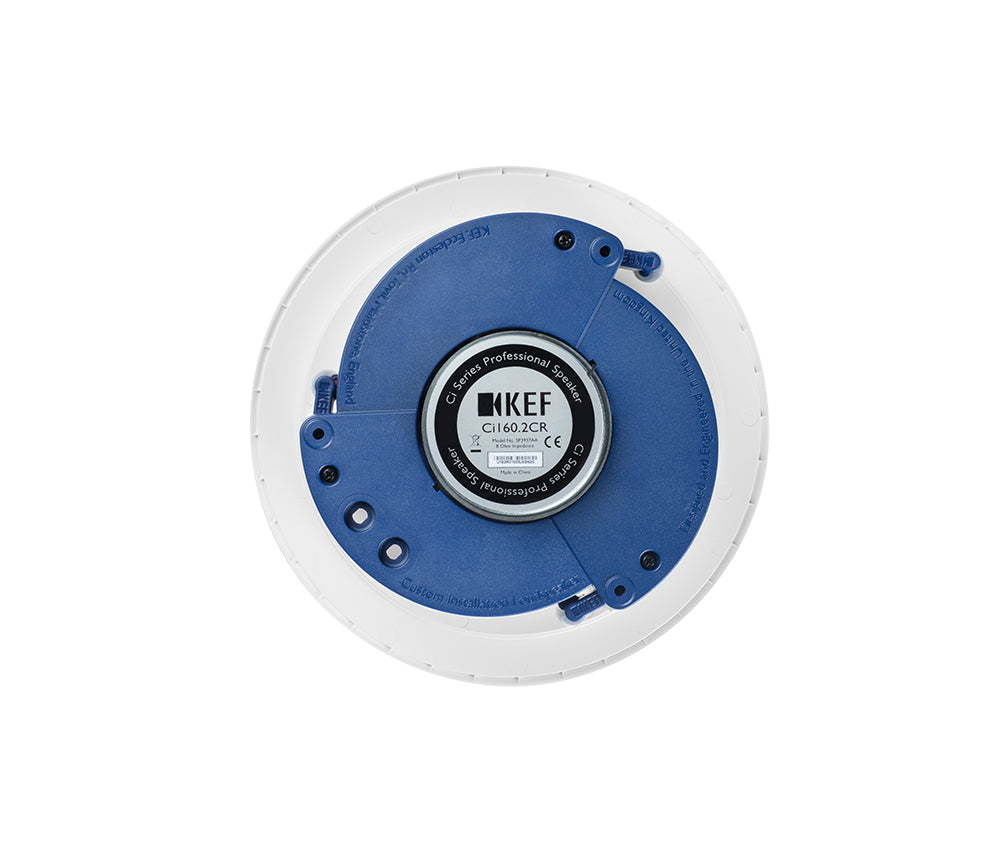 KEF CI160.2CR Ci-C Uni-Q 6.5 Inch Round In-Ceiling Speaker Single
KEF speaker on a white background