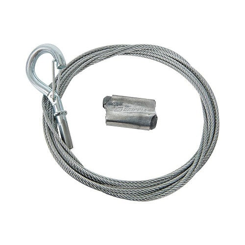 Episode ECS-800-PND6-BLK 800 Series 6 Inch 70V Pendant Speaker
Metal cable with a shackle on a white background