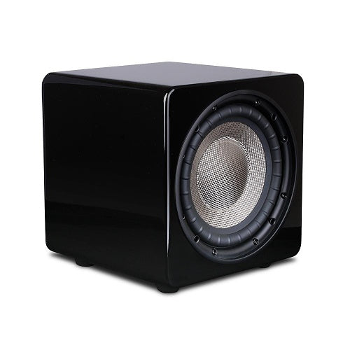 Episode ES-SUB-EVO8-250-BLK 8 Inch 260W Subwoofer DRiVE Amp Side  View