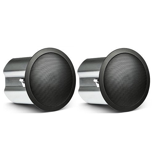 JBL Control 16C/T 6.5 Inch 2-Way Ceiling Coaxial Speakers Pair
Pair of metallic cufflinks on a white background