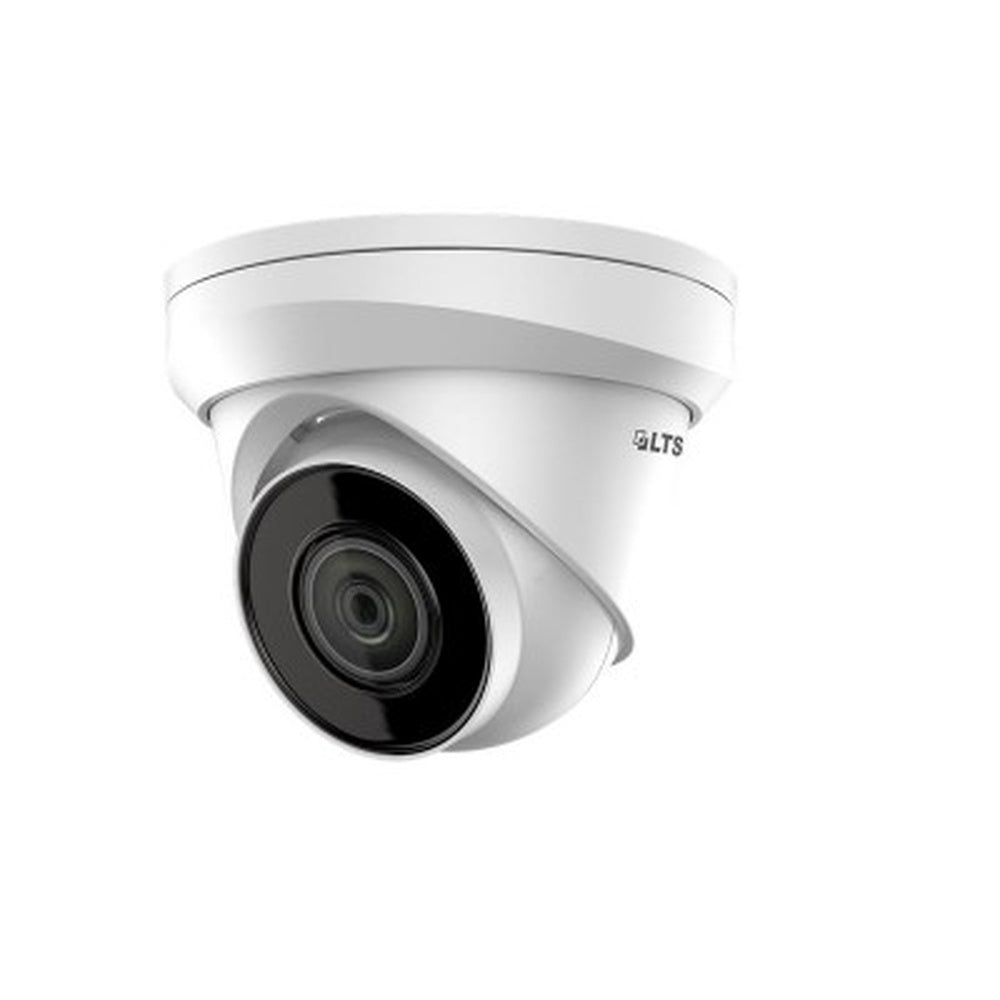 LTS LTCMIP1382NW-28MA Platinum 8MP IP Turret Camera Matrix IR 2.0 front view