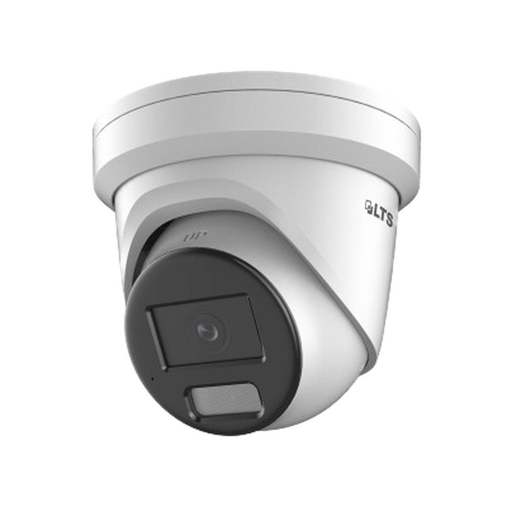 LTS LTCMIP3C82NW-28MDA Turret IP Camera  8MP Built-in Mic MD 2.0 front view
