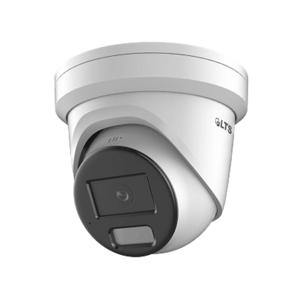 LTS LTCMIP3C82NW-28MDA Turret IP Camera  8MP Built-in Mic MD 2.0 front view