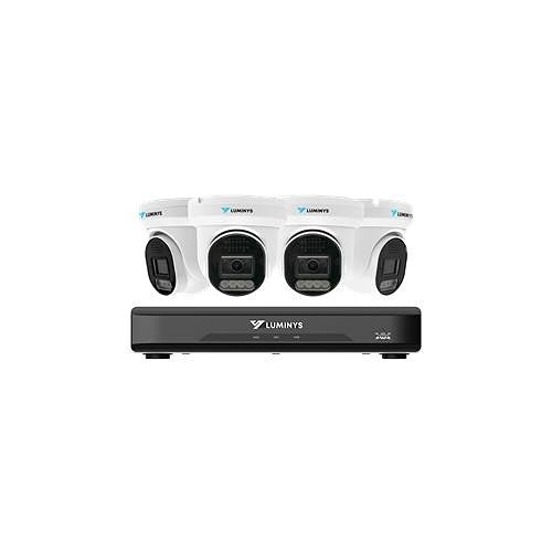 Luminys security camera system on a white background