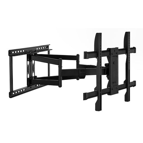 AVARRO NX-FML4390 Full Motion TV Wall Mount 43–90 Inch UL Rated
Black TV wall mount on a white background