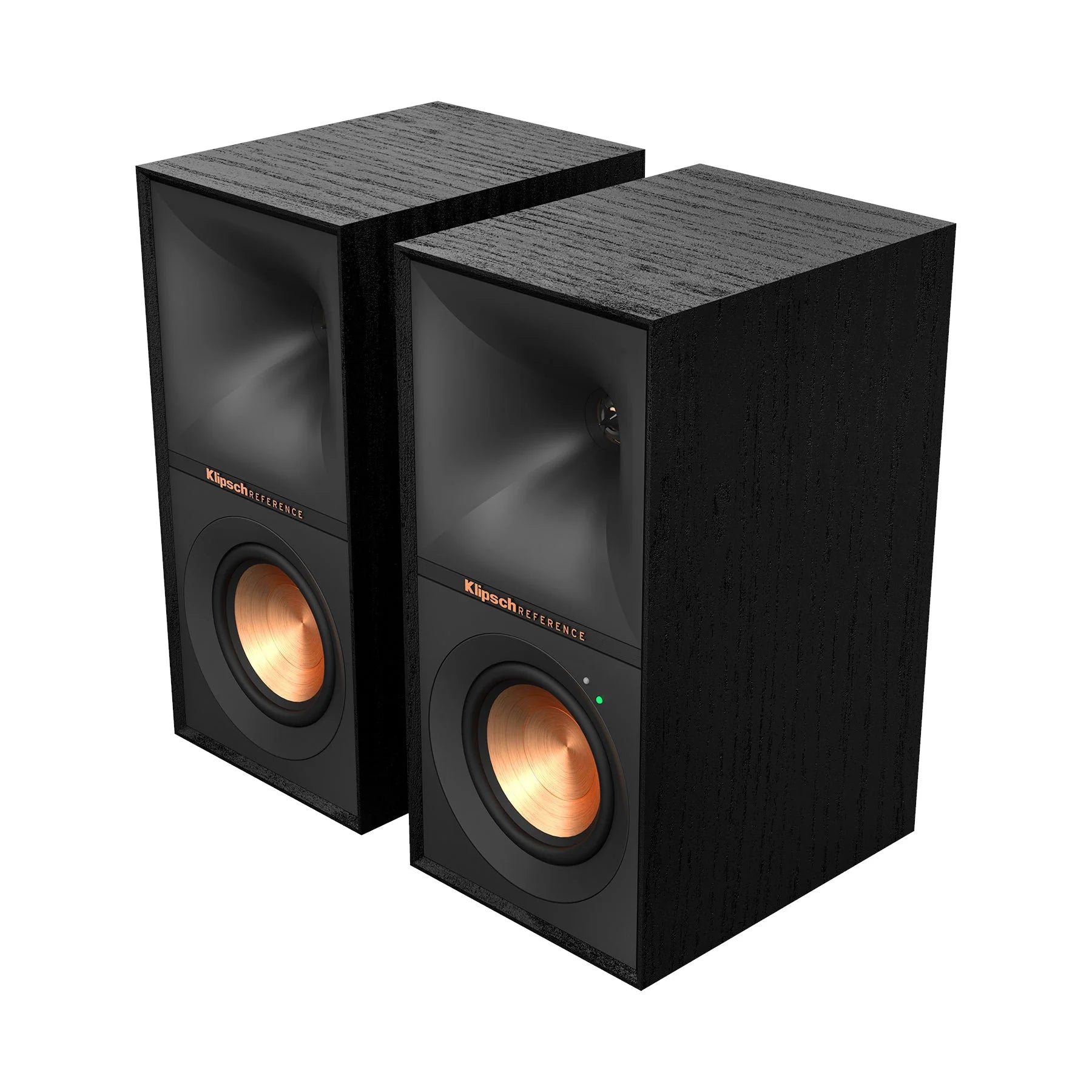 Klipsch R-40PM powered bookshelf speakers 240W Bluetooth Front Main View