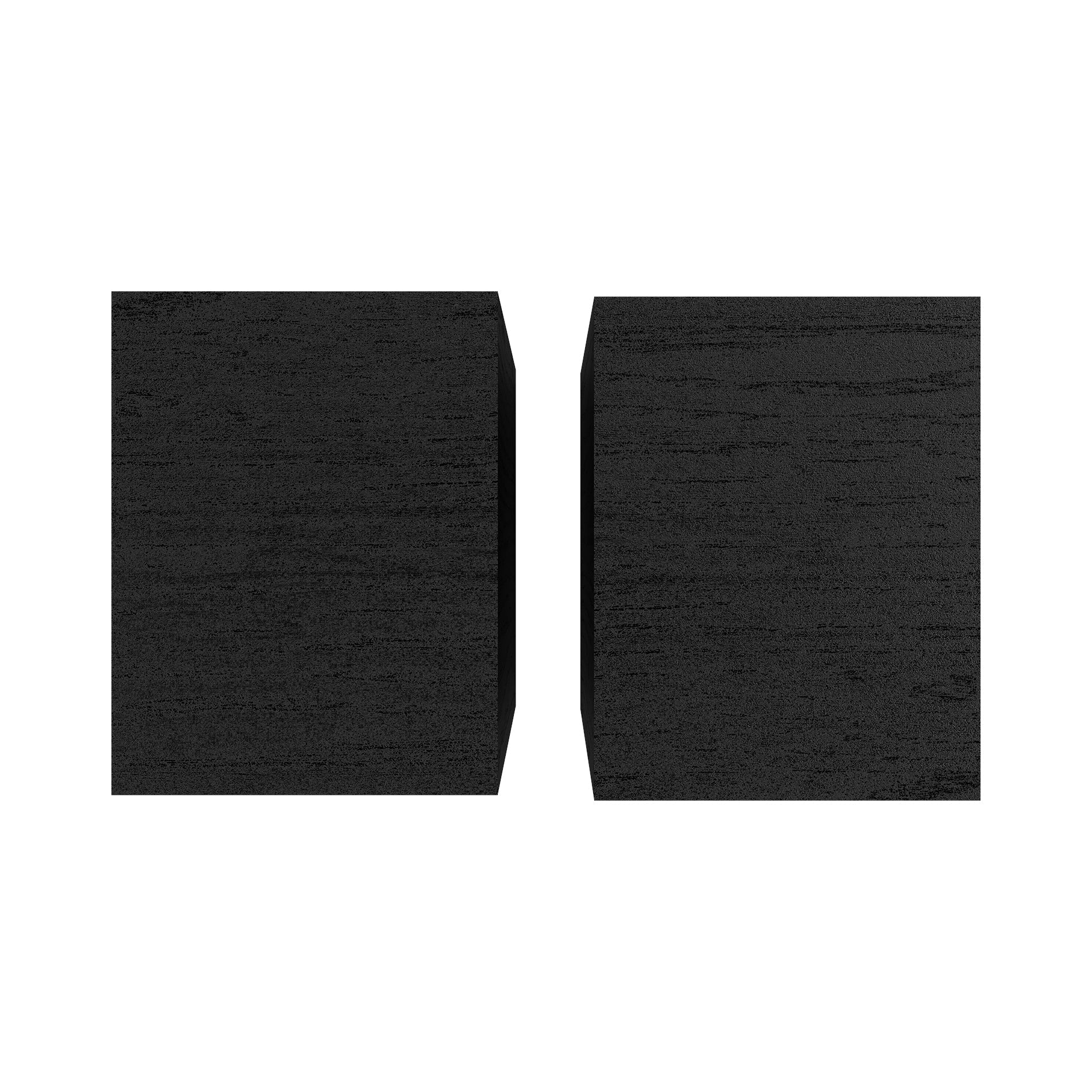 Klipsch R-40PM powered bookshelf speakers 240W Bluetooth
Two black square tiles on a white background