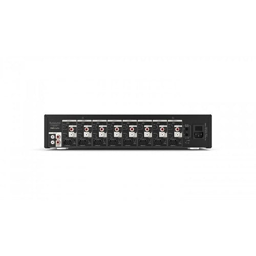 Russound D1675 Amplifier 16 Channel Class D Rack Mount
Black audio interface with multiple inputs and outputs on a white background