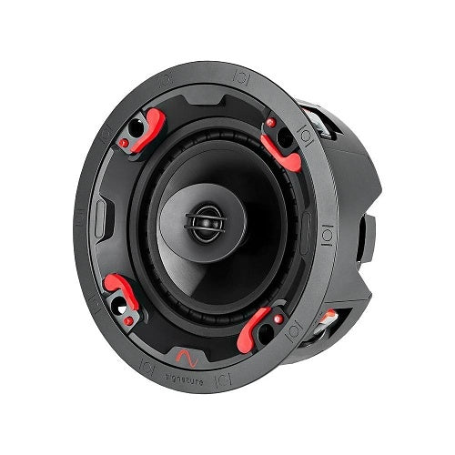 Episode SIG-36-IC Signature 3 6in In Ceiling Speaker
speaker with black and red design on a white background