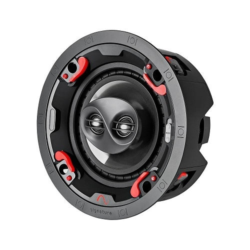 Episode SIG-56-ICSURR 6 Inch Surround In-Ceiling Speaker
Ceiling speaker with black and red design on a white background