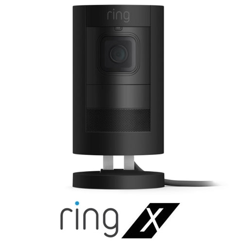 STKELITEBKX Ring Stick Up Cam Elite X PoE Motion Alerts Indoor Outdoor