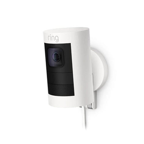 STKELITEWH Ring Stick Up Cam Elite PoE HD Video 2-Way Talk Motion-Activated