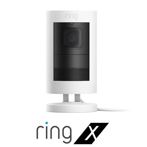 STKELITEWTX Ring Stick Up Cam Elite X PoE Motion Alerts Indoor Outdoor