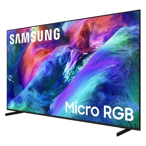 Samsung MRN55R85HAFXZA 55" R85H Micro RGB 4K Smart TV left side angel view