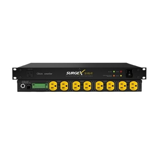SurgeX SX-1115-RT Rack Mount Surge Power Conditioner 15A
SurgeX power distribution unit with multiple outlets on a white background