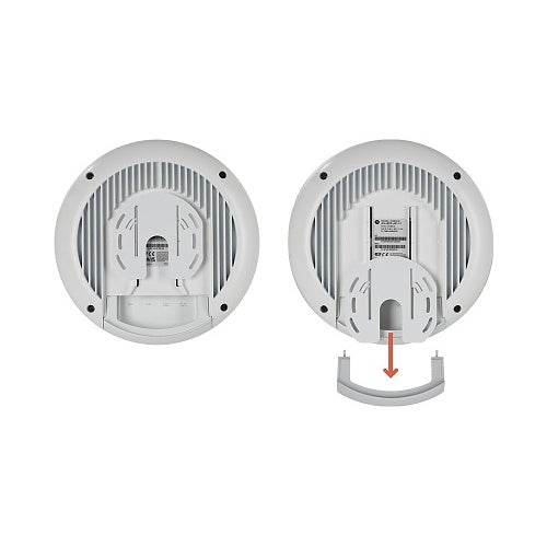 Araknis AN-820-AP-I Wi-Fi 6 Indoor Access Point 2.5G PoE with a power plug illustration on a white background