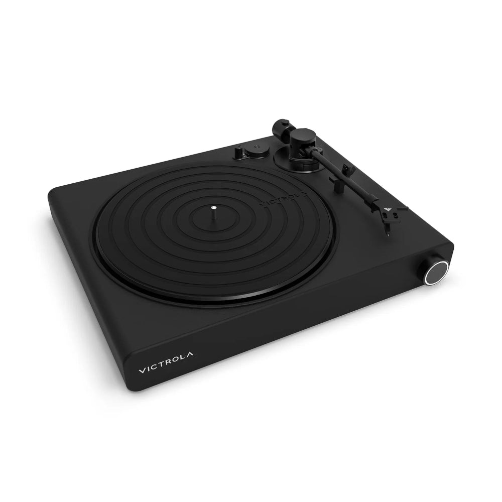 Victrola VPT-2000-BLK-ORT Onyx Turntable Ortofon Sonos Ready front view