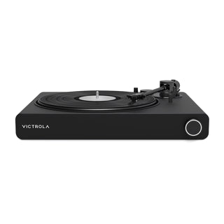 Victrola VPT-2000-BLK-ORT Onyx Turntable Ortofon Sonos Ready
Black Victrola turntable on a white background