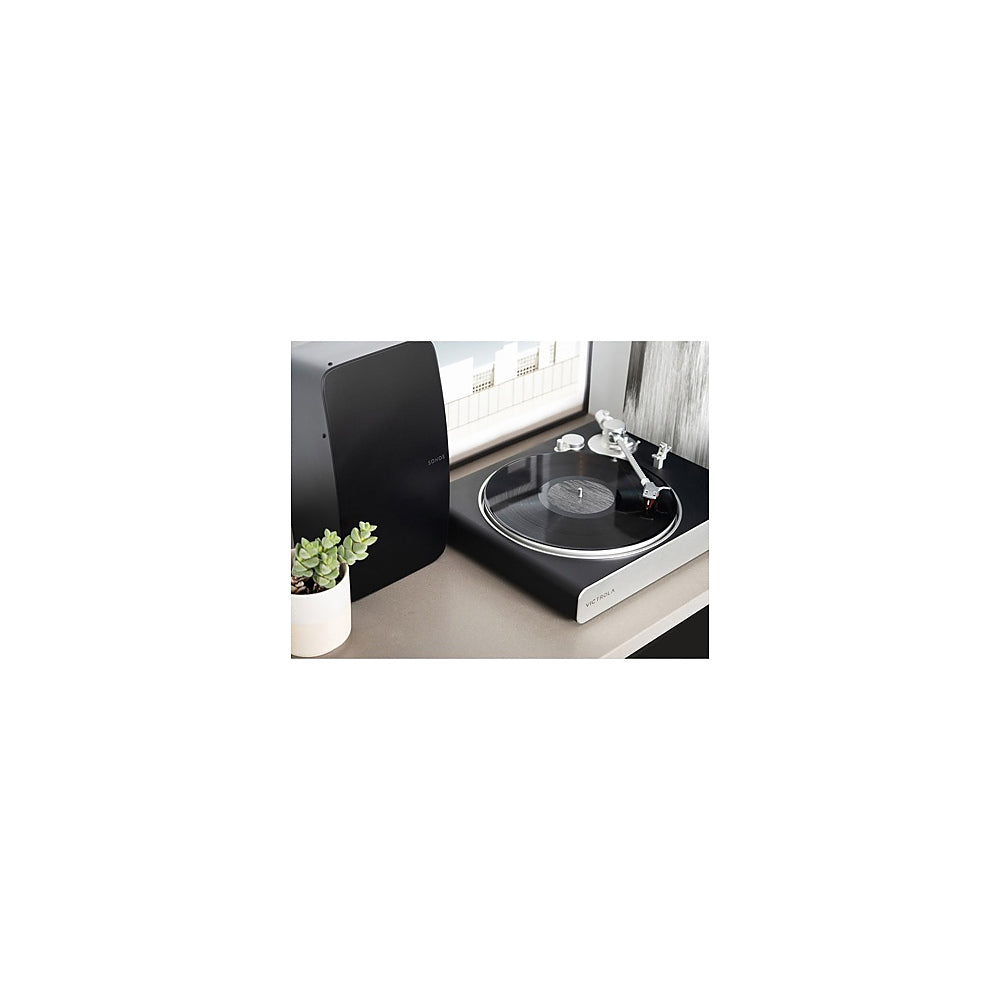 Victrola Carbon VPT-3000 Turntable Ortofon Wireless Sonos-Ready on a white background
