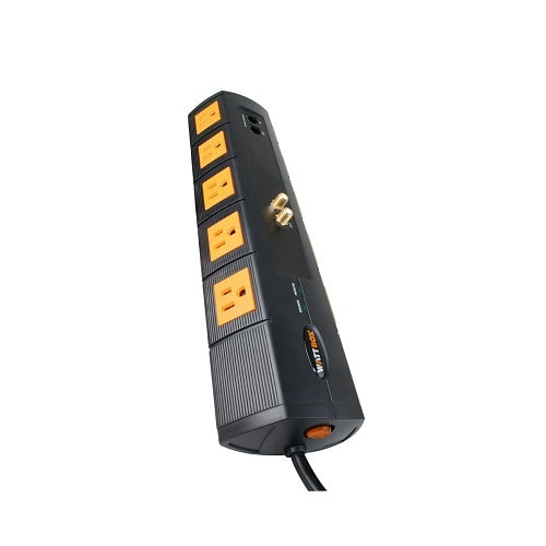 WattBox WB-200-10HTS 10-Outlet Surge Protector Coax Power Strip Side View